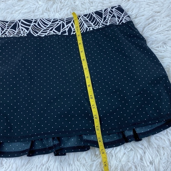 Lululemon Run: Pace Setter Skirt Sweet Spot Black Angel Wing - Picture 4 of 8